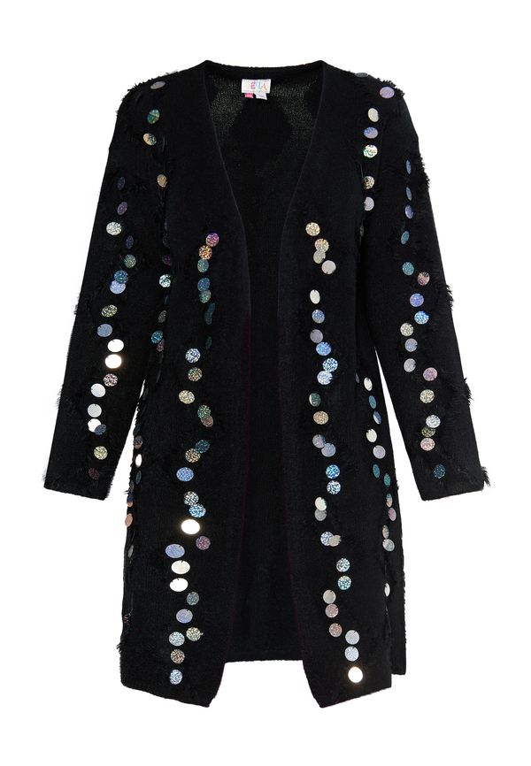 IZIA IZIA Pletena jopa  mešane barve / črna