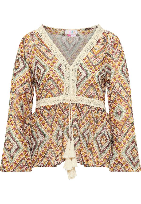 IZIA IZIA Tunika 'Gaya'  mešane barve / oranžna