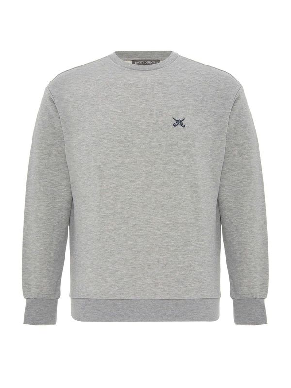 Jacey Quinn Jacey Quinn Majica 'Alex'  pegasto siva / črna