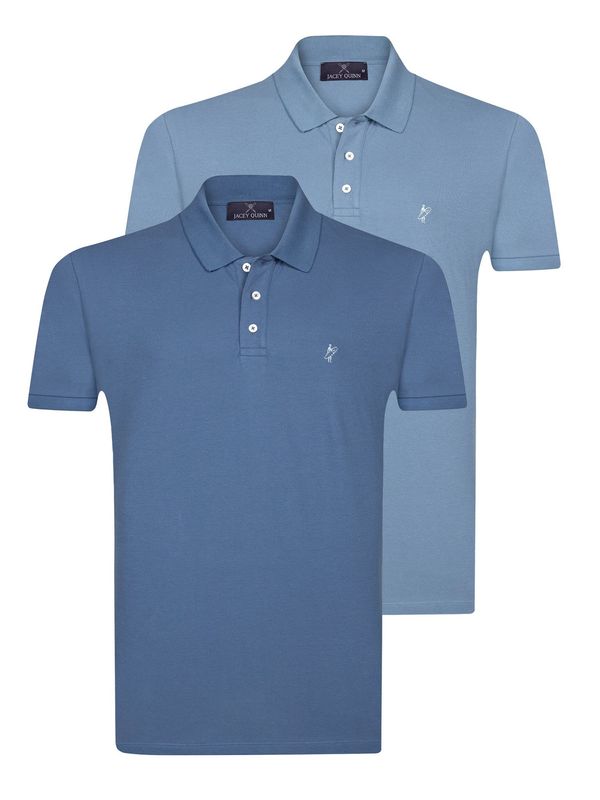 Jacey Quinn Jacey Quinn Majica  dimno modra / golobje modra