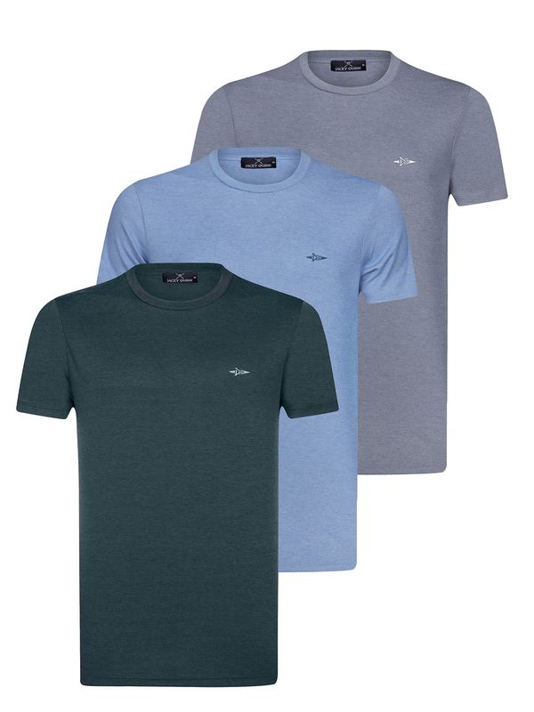 Jacey Quinn Jacey Quinn Majica  modra / siva / zelena