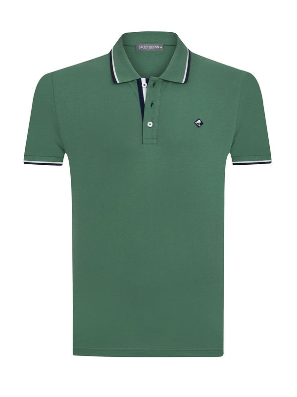 Jacey Quinn Jacey Quinn Majica  modra / zelena / bela