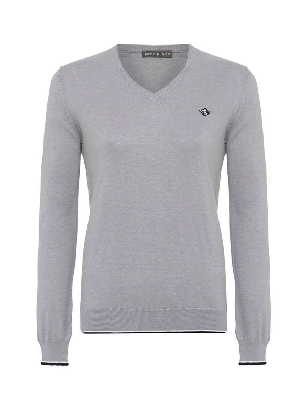 Jacey Quinn Jacey Quinn Pulover 'Cirilo'  siva / črna / bela