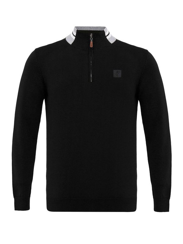 Jacey Quinn Jacey Quinn Pulover 'Edgar'  svetlo siva / črna / bela