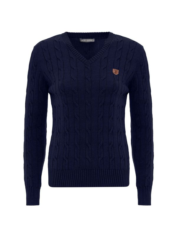 Jacey Quinn Jacey Quinn Pulover 'Emelia'  nočno modra