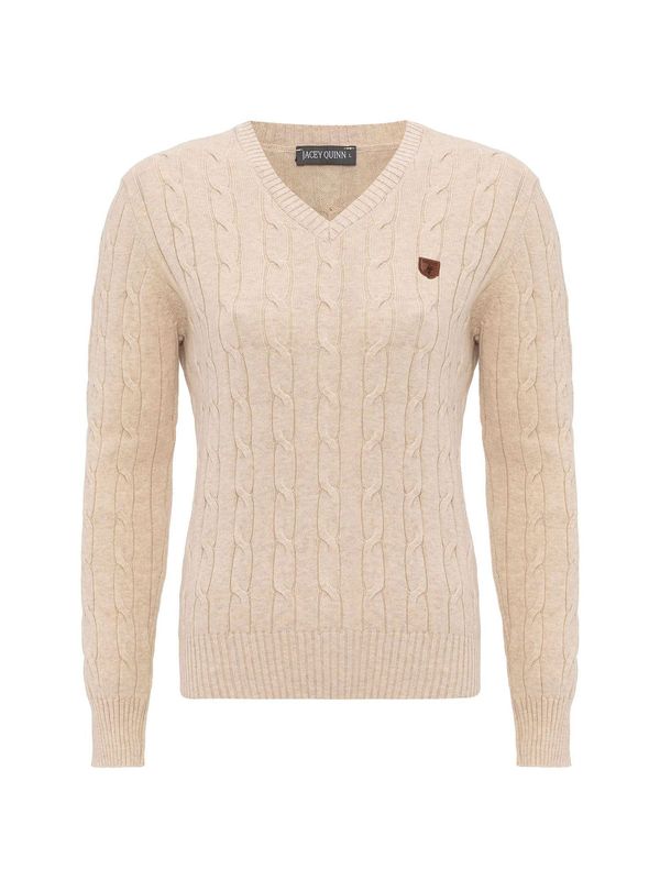 Jacey Quinn Jacey Quinn Pulover 'Joaquin'  progasto bež