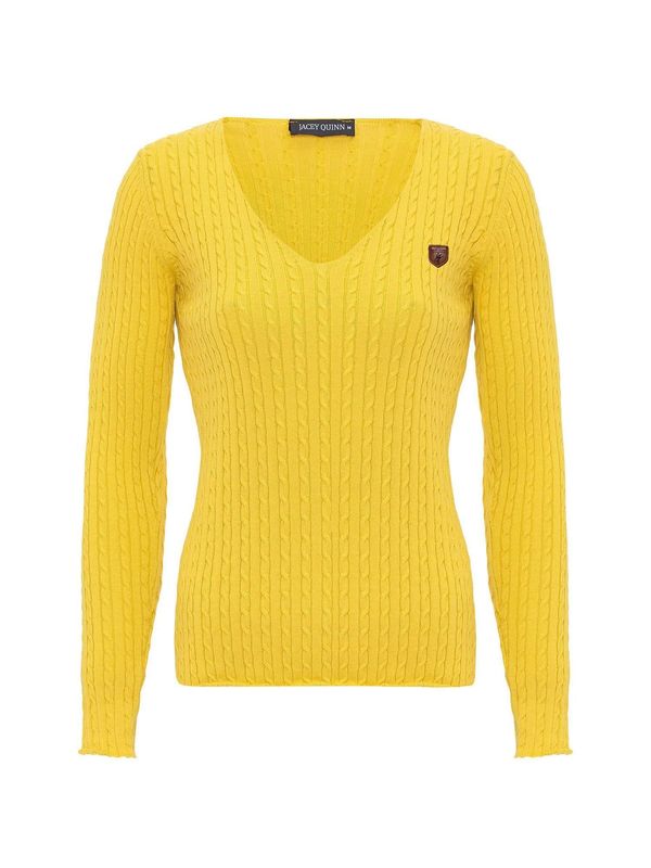 Jacey Quinn Jacey Quinn Pulover 'Paulina'  temno rumena