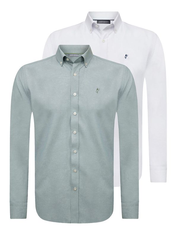 Jacey Quinn Jacey Quinn Srajca  pastelno zelena / bela