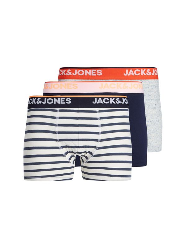 JACK & JONES JACK & JONES Boksarice 'Dave'  mornarska / oranžna / korala / off-bela