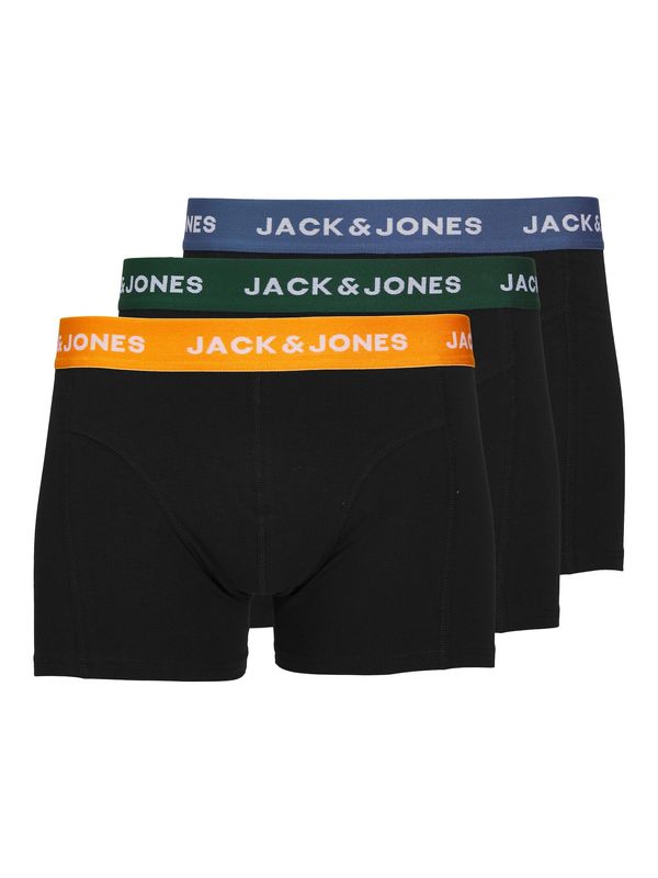 JACK & JONES JACK & JONES Boksarice 'Gab'  golobje modra / smaragd / oranžna / črna