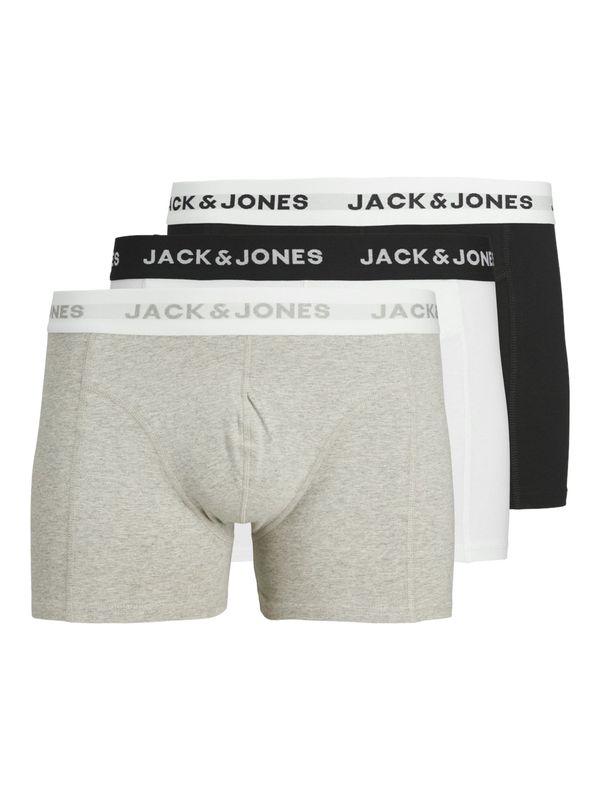 JACK & JONES JACK & JONES Boksarice  greige / črna / bela