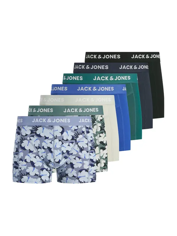 JACK & JONES JACK & JONES Boksarice 'JACBEN'  kraljevo modra / greige / smaragd / črna
