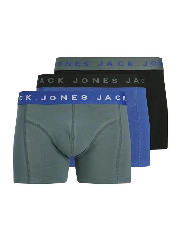 JACK & JONES JACK & JONES Boksarice 'JACBENNETT'  modra / siva / črna