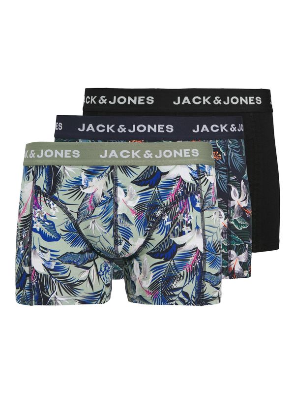 JACK & JONES JACK & JONES Boksarice 'JACBRADY'  nočno modra / pastelno zelena / orhideja / bela