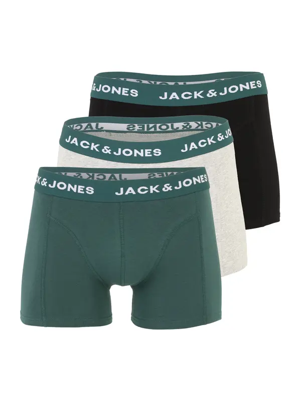 JACK & JONES JACK & JONES Boksarice 'JACBRINK'  svetlo siva / žad / črna