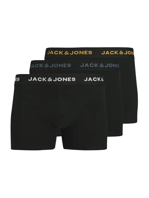 JACK & JONES JACK & JONES Boksarice 'JACCONOR'  zlato-rumena / dimno-siva / črna / bela