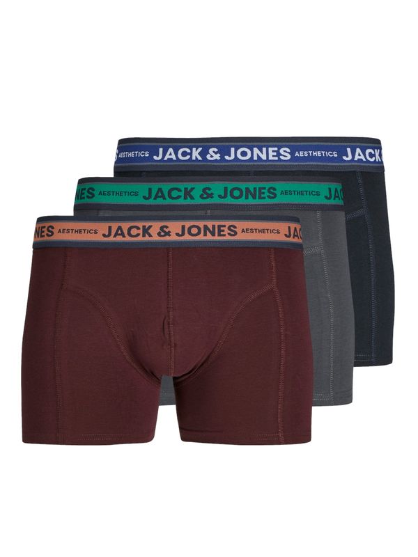 JACK & JONES JACK & JONES Boksarice 'JACDANIEL'  marine / siva / zelena / burgund