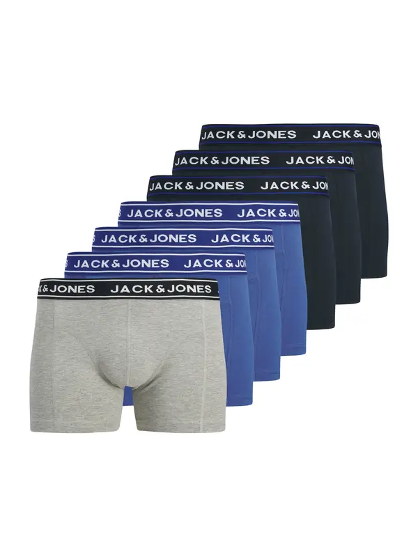 JACK & JONES JACK & JONES Boksarice 'JACDanny'  nočno modra / kraljevo modra / pegasto siva / bela