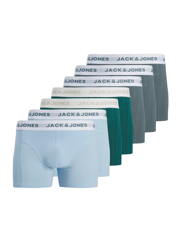 JACK & JONES JACK & JONES Boksarice 'JACDean'  svetlo modra / bazaltno siva / smaragd