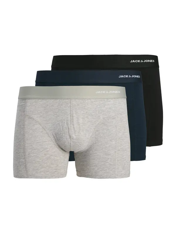 JACK & JONES JACK & JONES Boksarice 'JACGabriel'  mornarska / pegasto siva / črna