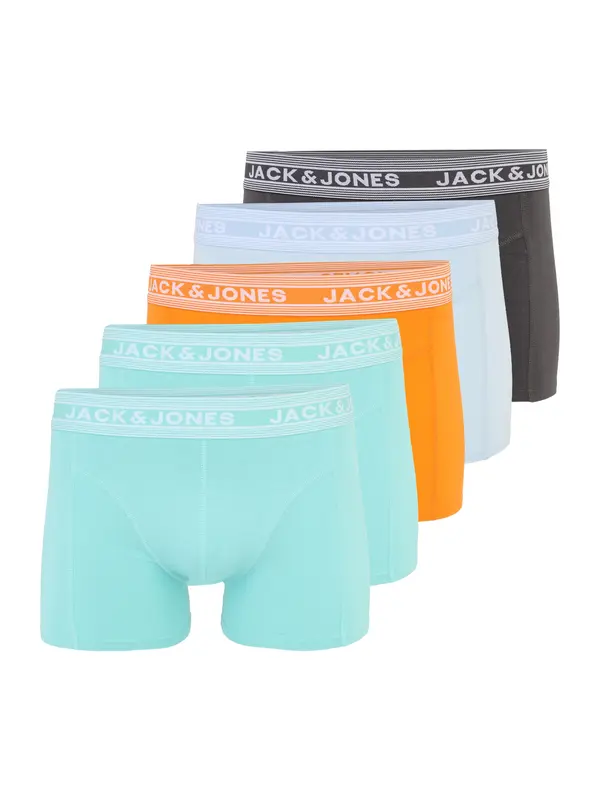 JACK & JONES JACK & JONES Boksarice 'JACHUSH'  pastelno modra / antracit / meta / oranžna