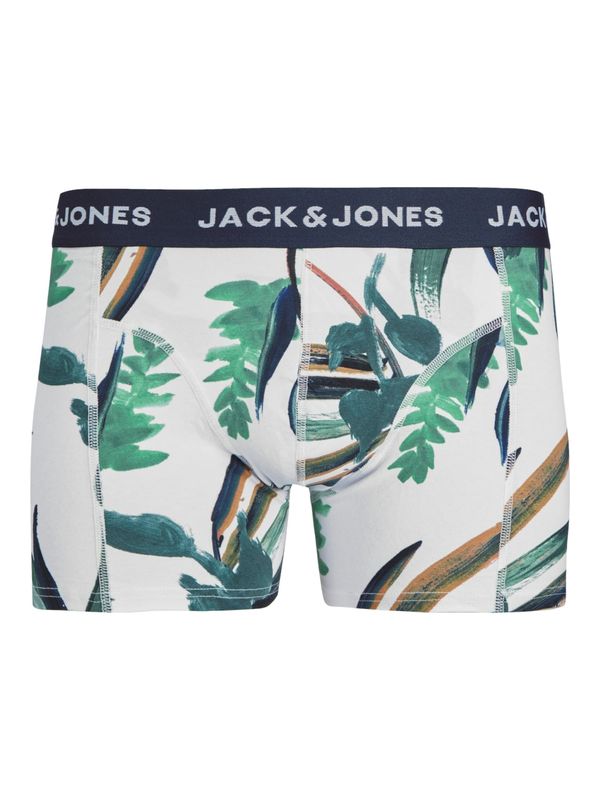 JACK & JONES JACK & JONES Boksarice 'JACLOUIS'  mornarska / karamel / temno zelena / off-bela