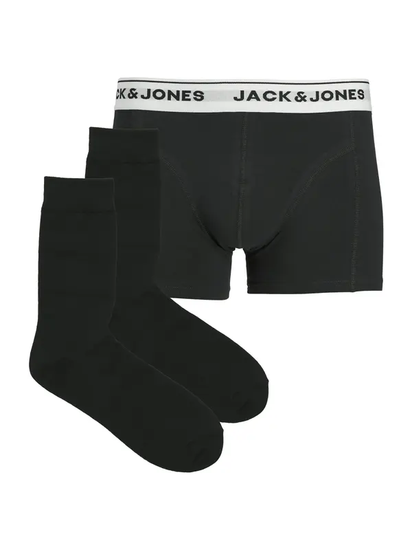 JACK & JONES JACK & JONES Boksarice 'JACORDINARY'  svetlo siva / črna / bela
