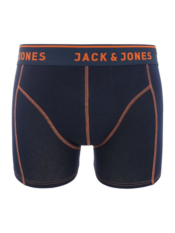 JACK & JONES JACK & JONES Boksarice 'JACSIMPLE'  nočno modra / oranžna