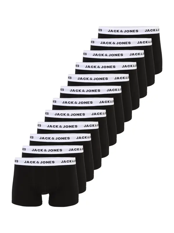 JACK & JONES JACK & JONES Boksarice 'JACSOLID'  črna / bela