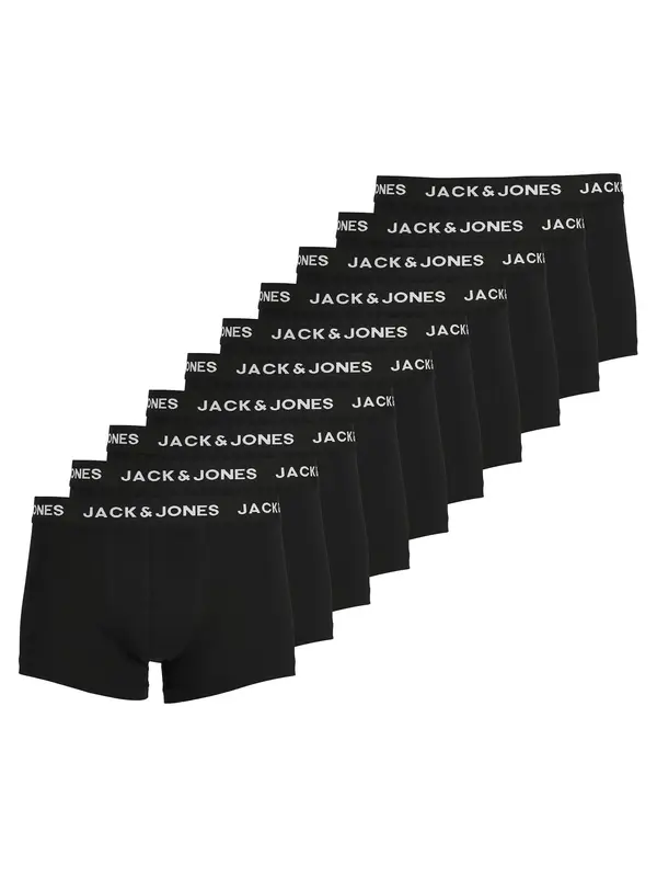 JACK & JONES JACK & JONES Boksarice 'Jacsolid'  črna