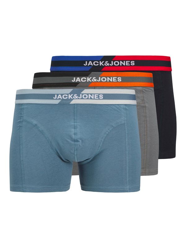 JACK & JONES JACK & JONES Boksarice 'JACSTEVE'  opal / grafit / rdeča / črna