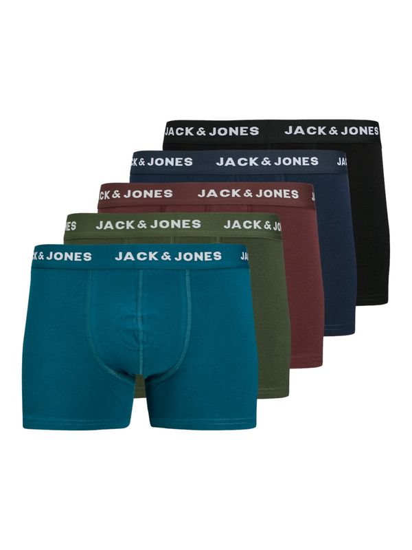 JACK & JONES JACK & JONES Boksarice 'JACTEO'  mornarska / petrol / burgund / črna