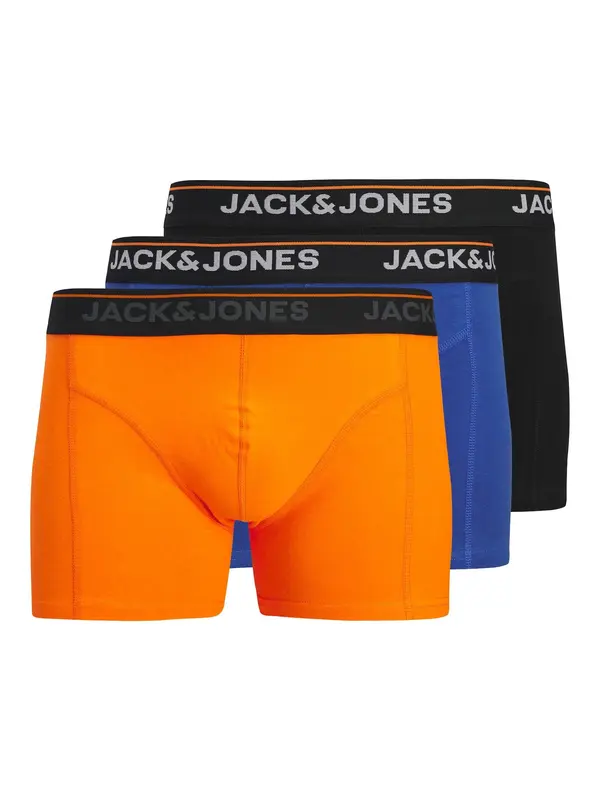 JACK & JONES JACK & JONES Boksarice 'JACTheodore'  modra / oranžna / črna
