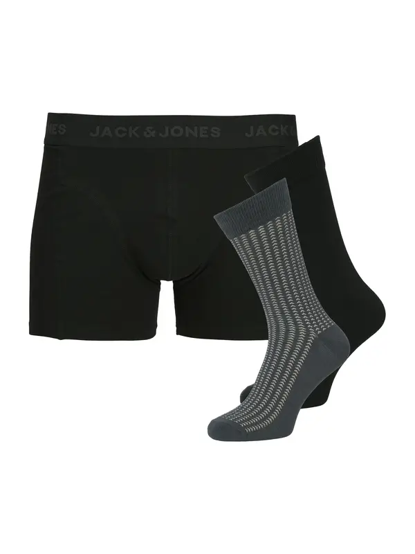 JACK & JONES JACK & JONES Boksarice 'JACTRENT'  kremna / temno siva / črna