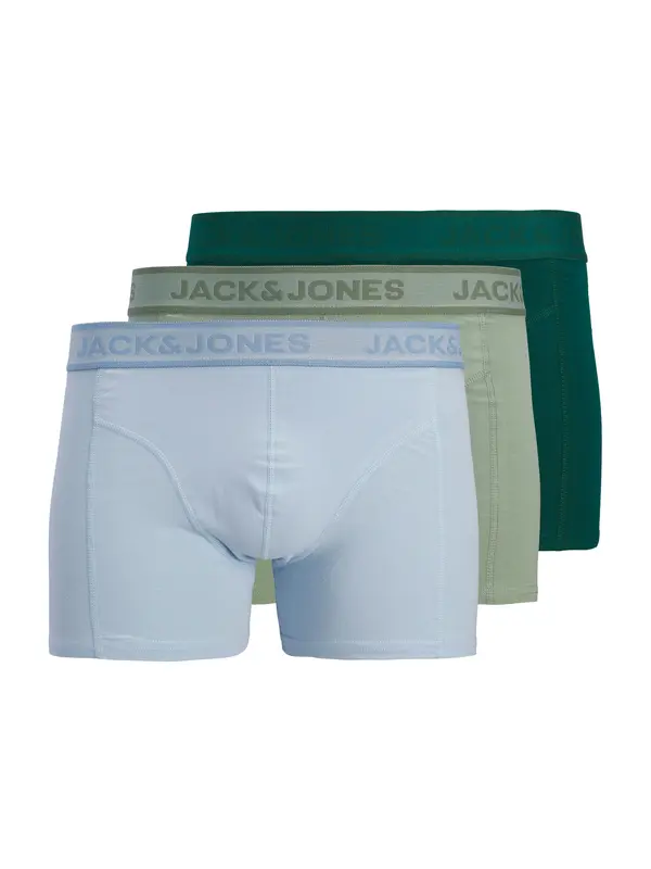 JACK & JONES JACK & JONES Boksarice 'JACWESLEY'  svetlo modra / kaki / jelka / pastelno zelena