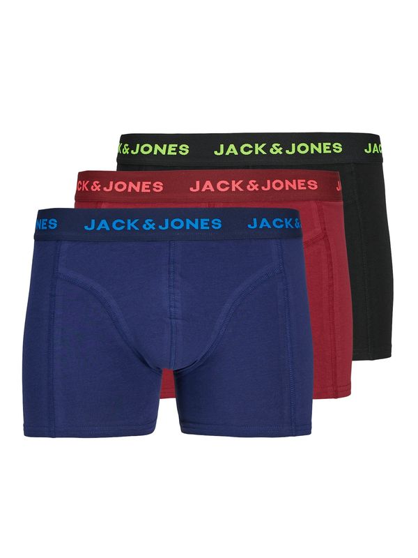 JACK & JONES JACK & JONES Boksarice 'JACZANE'  marine / jabolko / bordo / črna
