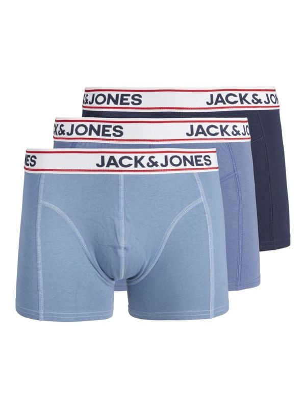 JACK & JONES JACK & JONES Boksarice 'Jake'  marine / svetlo modra / temno rdeča / bela