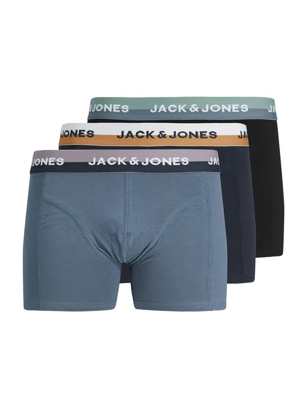 JACK & JONES JACK & JONES Boksarice 'JWHERIC'  marine / opal / črna / bela