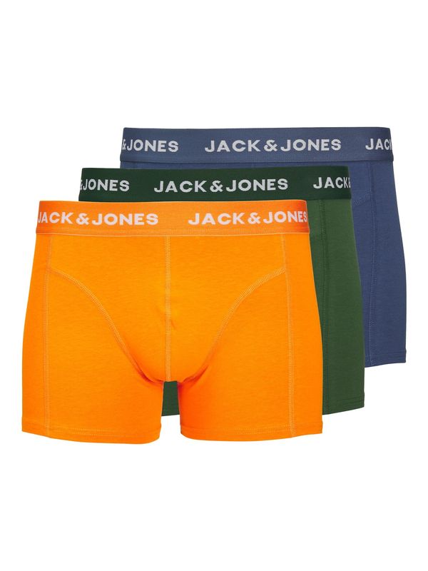 JACK & JONES JACK & JONES Boksarice 'Kex'  temno modra / temno zelena / oranžna / bela