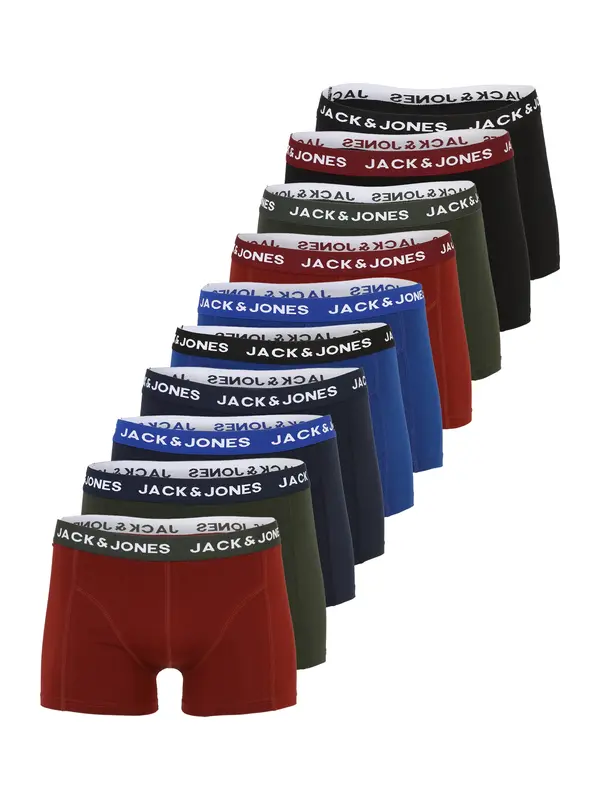 JACK & JONES JACK & JONES Boksarice  marine / encijan / oliva / temno rdeča / črna