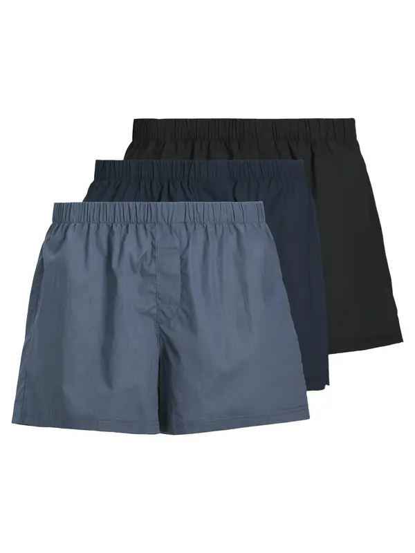 JACK & JONES JACK & JONES Boksarice 'Milano'  modra / mornarska / črna