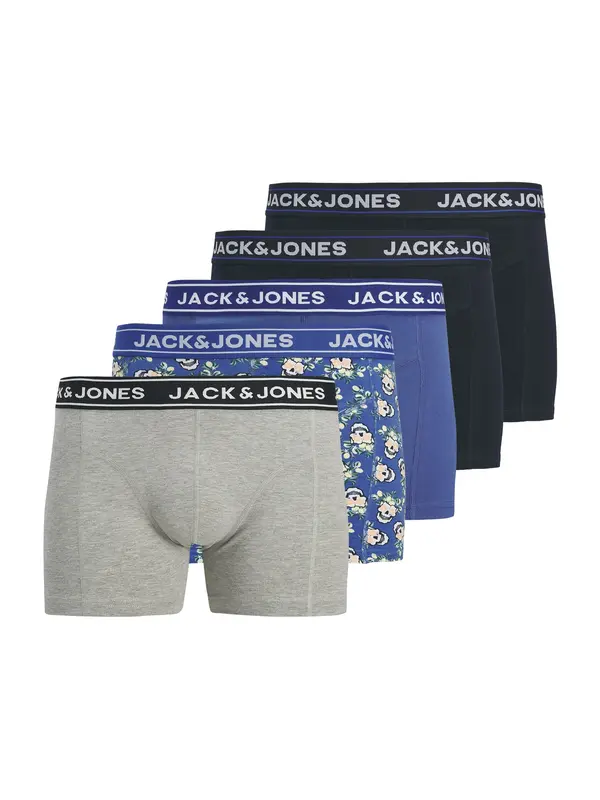 JACK & JONES JACK & JONES Boksarice  modra / mornarska / pegasto siva / roza