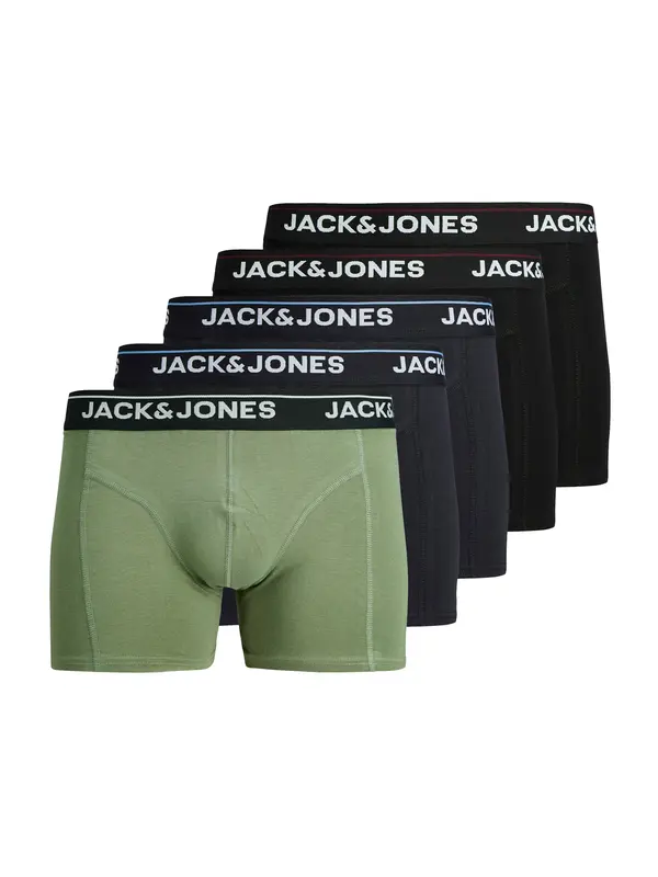 JACK & JONES JACK & JONES Boksarice  mornarska / pastelno zelena / črna