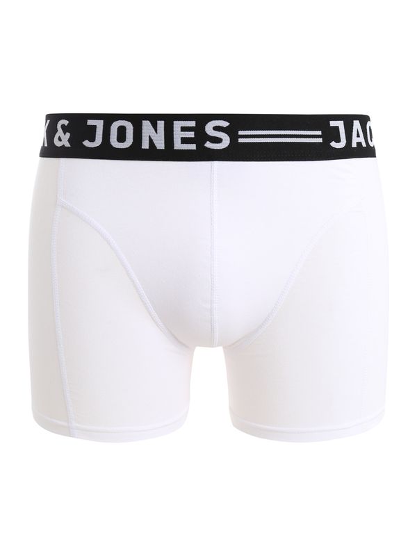 JACK & JONES JACK & JONES Boksarice 'Sense'  črna / bela