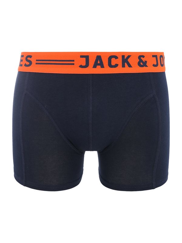 JACK & JONES JACK & JONES Boksarice 'Sense'  nočno modra / oranžna