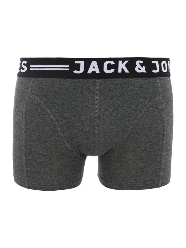 JACK & JONES JACK & JONES Boksarice 'Sense'  temno siva / črna / bela