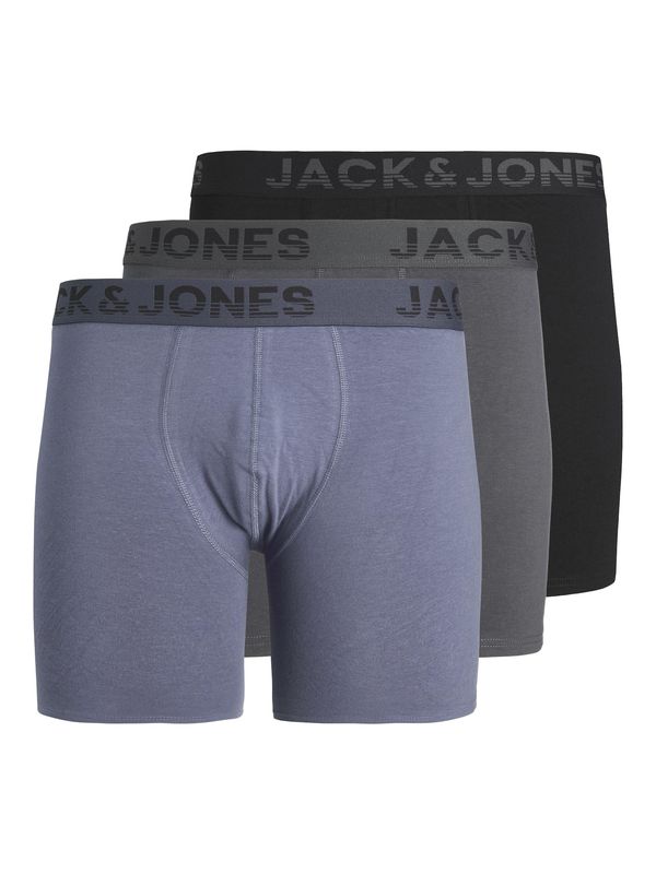 JACK & JONES JACK & JONES Boksarice 'Shade'  progasto modra / pegasto siva / črna
