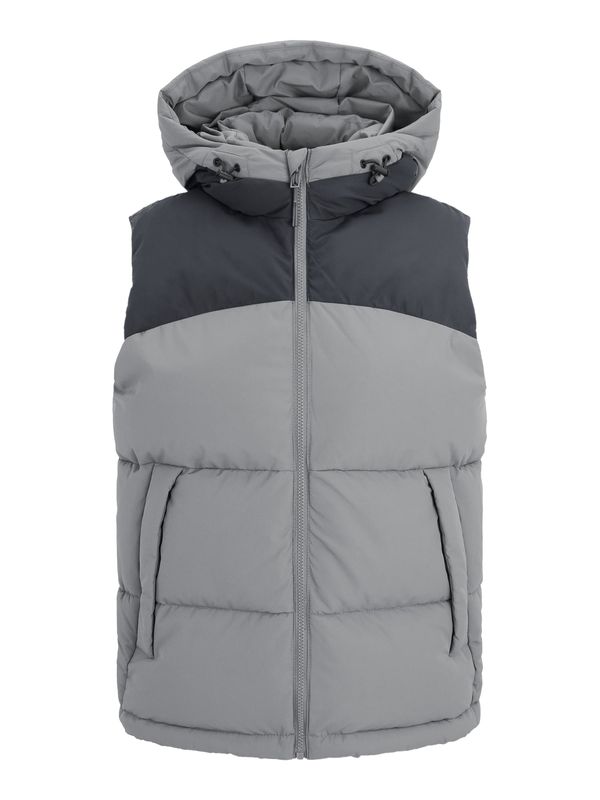 JACK & JONES JACK & JONES Brezrokavnik 'AERO'  antracit / svetlo siva