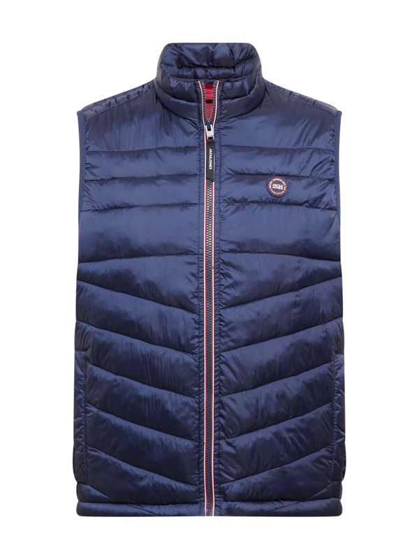 JACK & JONES JACK & JONES Brezrokavnik 'Ehero'  mornarska