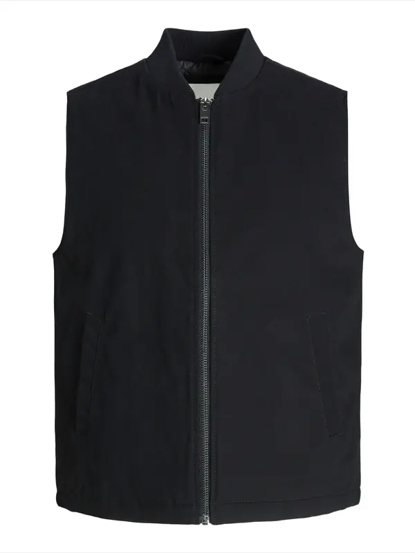 JACK & JONES JACK & JONES Brezrokavnik 'JJEDOVER'  črna